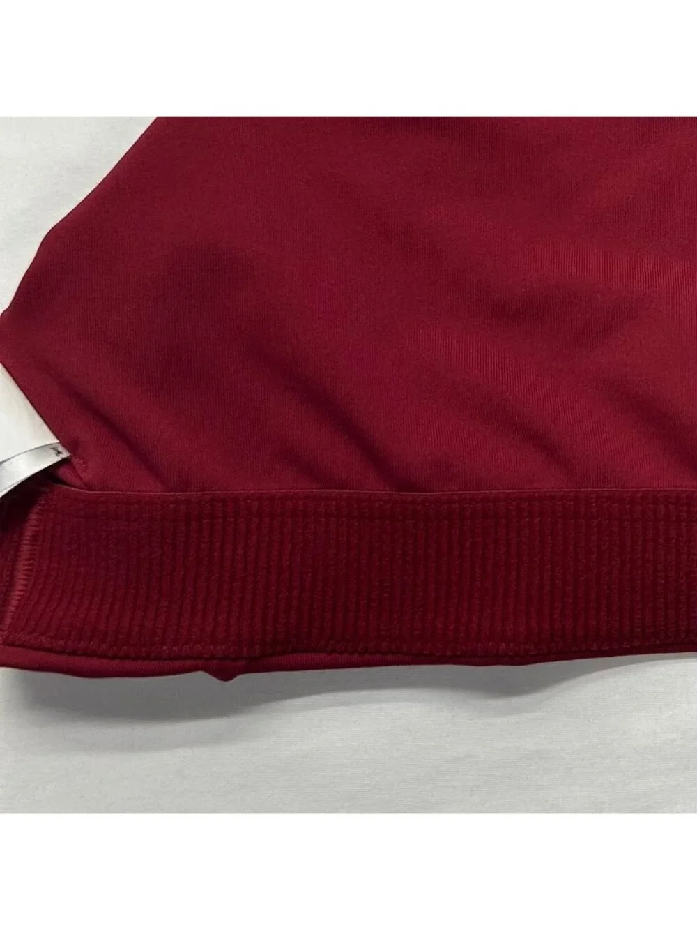 GYMSHARK Women's Racerback Sports Bra Maroon Large